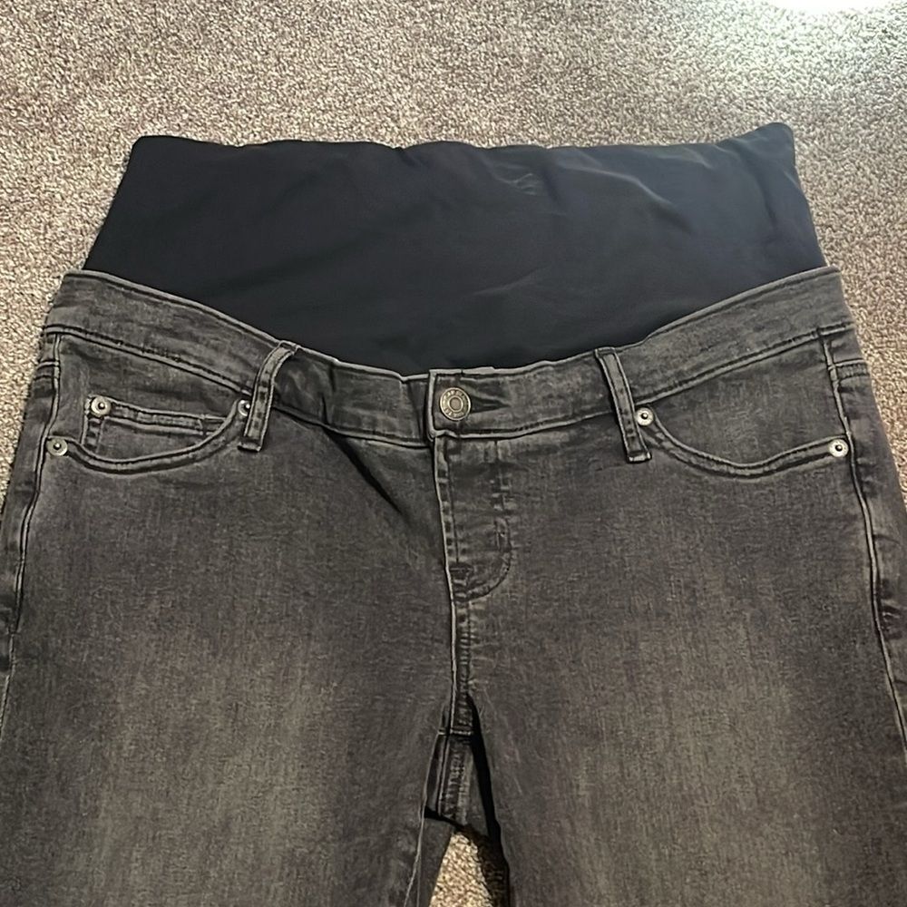 Gap Maternity Soft Wear Full Panel True Skinny Jeans size 30 | 10r